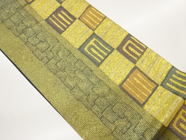 JAPANESE FUKURO OBI / WOVEN GENJIKO